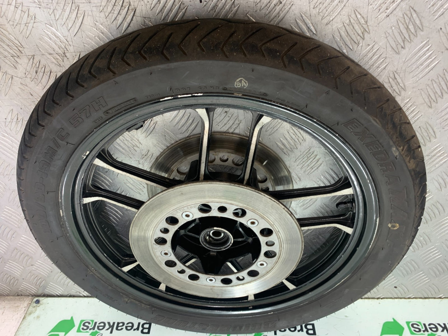 HONDA VT700 VT 700 SHADOW FRONT WHEEL   YEAR 1984-85 (CMB1328)