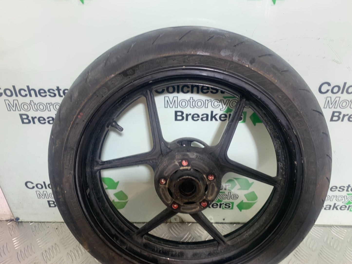 KAWASAKI ZX6R ZX6 R P7F P8F FRONT WHEEL  YEAR 2007-08 (CMB1165)