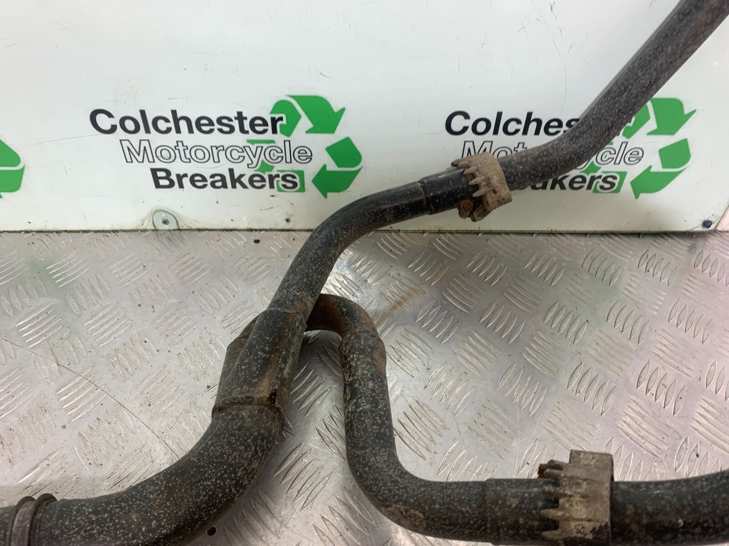 HONDA CX500 CX 500 SEBRING 2 INTO 1 EXHAUST YEAR 1980 (CMB1078)