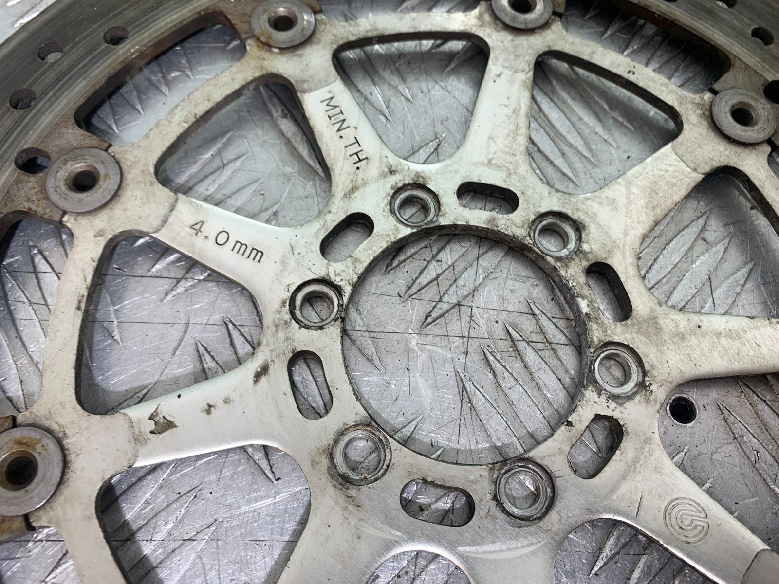 KTM 990 SUPER DUKE FRONT BRAKE DISCS YEAR 2007-2011  (CMB1207)