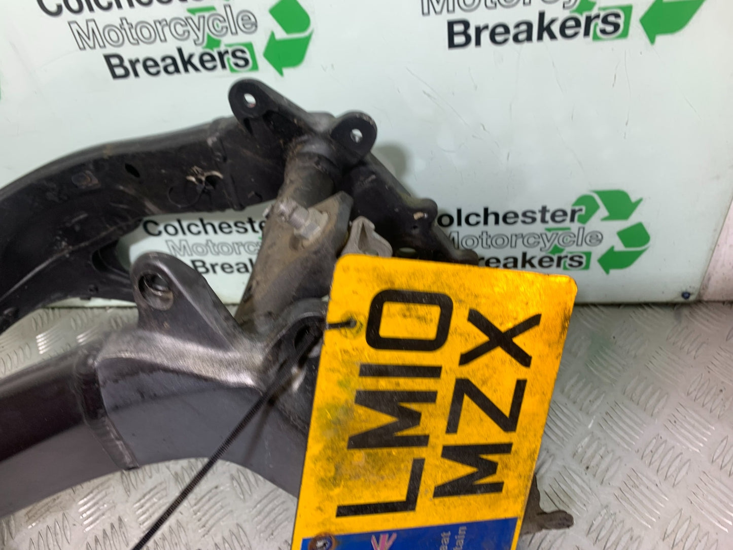 KAWASAKI ZX6R FRAME REG LOG BOOK YEAR 2009-2012 (CMB1136)