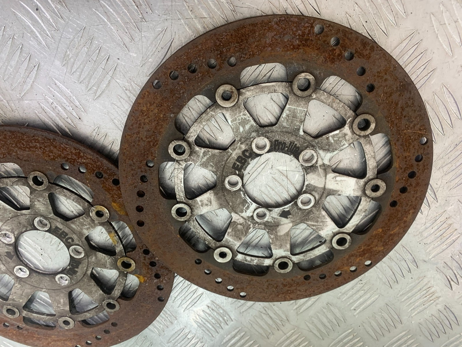 KAWASAKI ZX6R ZX6 F EBC FRONT BRAKE DISCS  YEAR 1995-1997 (CMB1169)