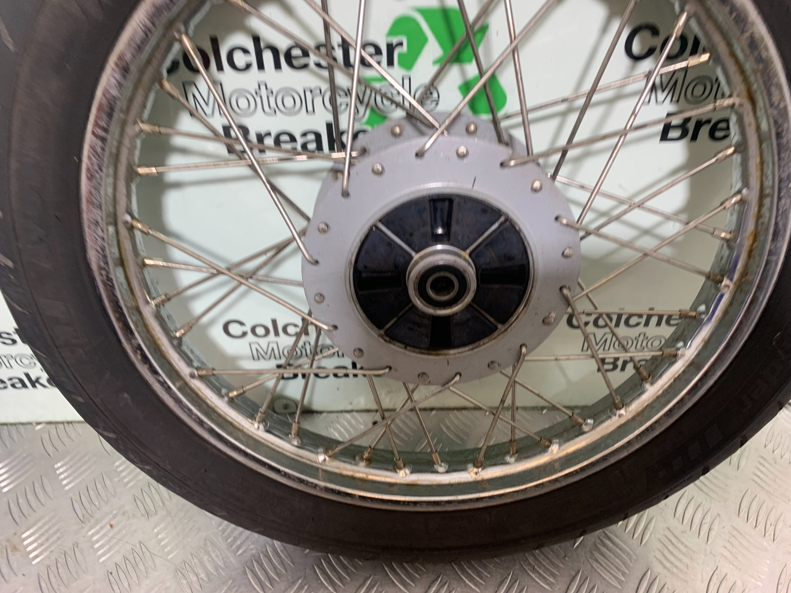 ROYAL ENFIELD BULLET 500 EFI REAR WHEEL  YEAR 2008 - 2016 (CMB1153)