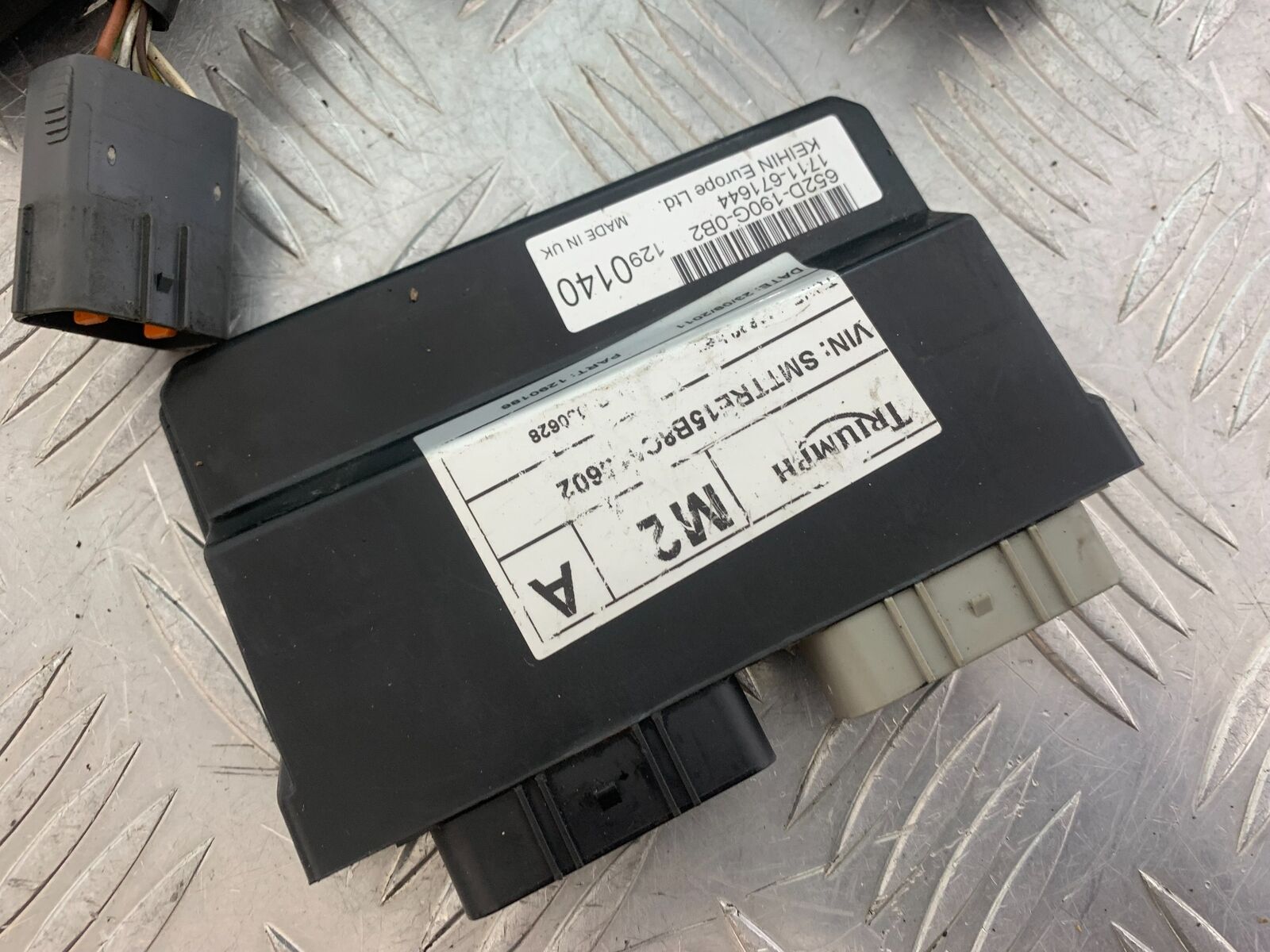 TRIUMPH TIGER 800 ECU LOCKS KEYS (NON ABS)  YEAR 2011-2013  (CMB1113)