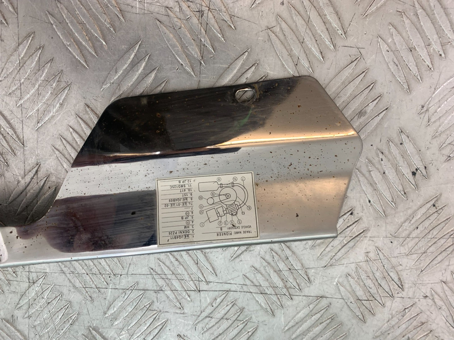 PIONEER NEVADA XF125 CHAIN GUARD  YEAR 2009 (CMB1214)