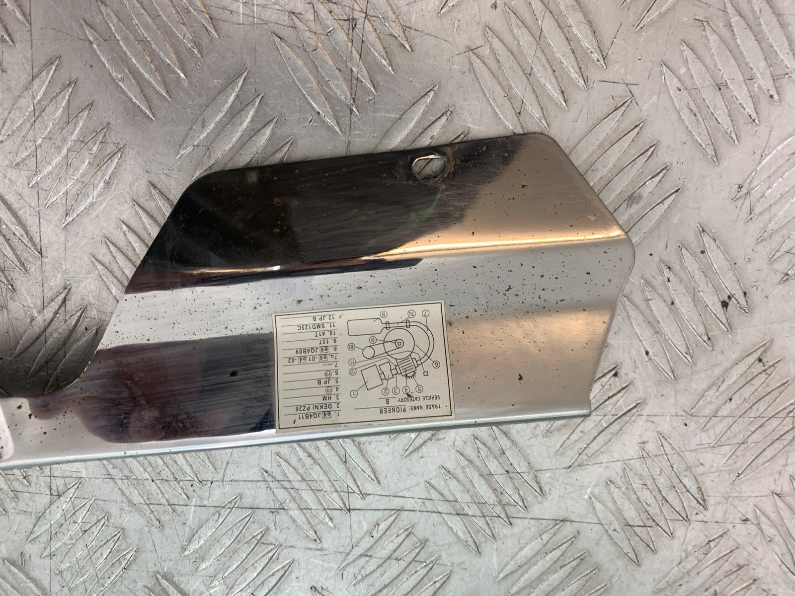 PIONEER NEVADA XF125 CHAIN GUARD  YEAR 2009 (CMB1214)