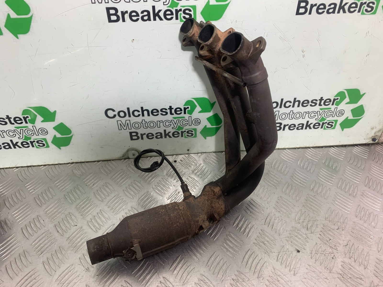 TRIUMPH 675 STREET TRIPLE RX EXHAUST DOWNPIPES  2015- 2017 (CMB1299)