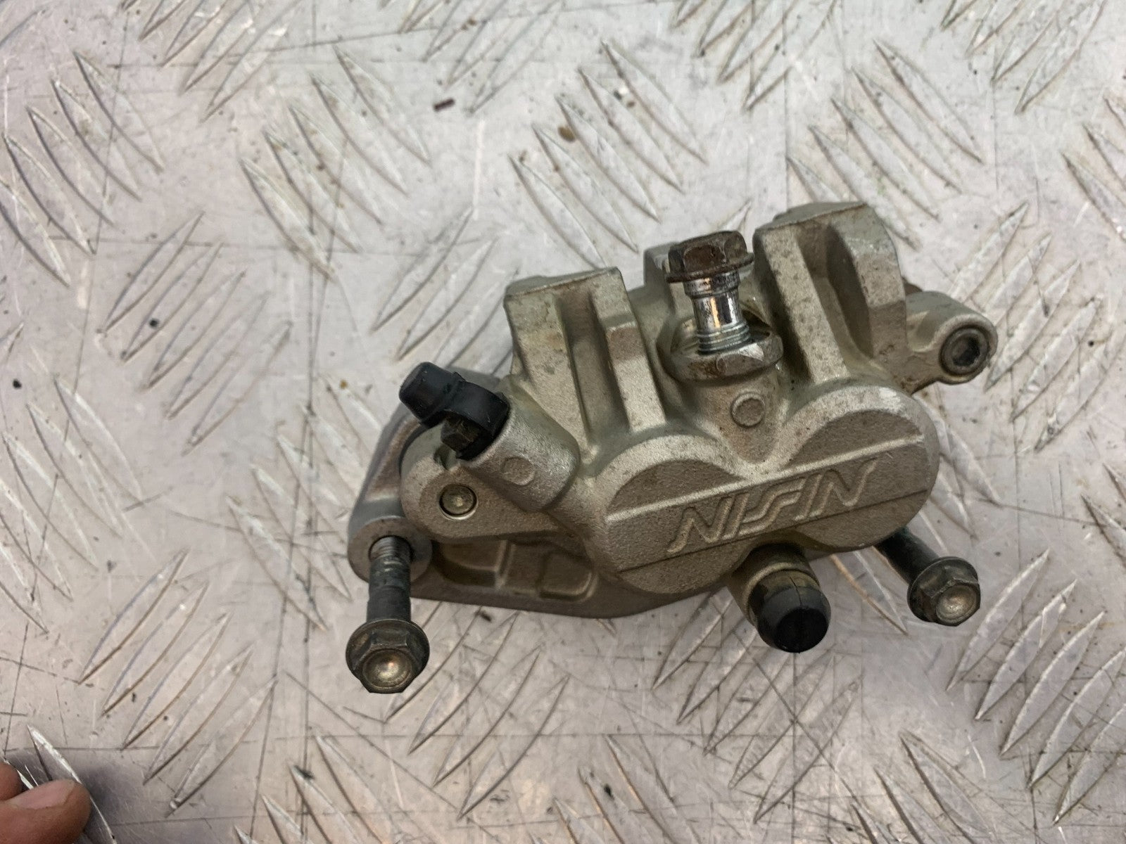 KAWASAKI KXF450 KXF 450 FRONT BRAKE CALIPER (SOLD AS PARTS)   YEAR 2013 CMB1217)
