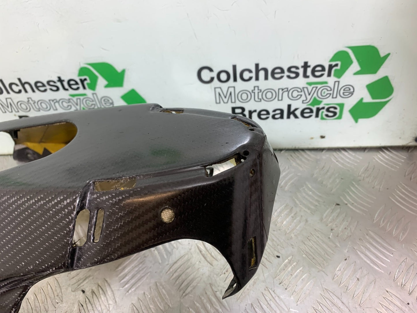 HONDA CBR1000 RR CBR1000RR FIREBLADE CARBON FIBRE BELLYPAN 2008-2011 (CMB1179)