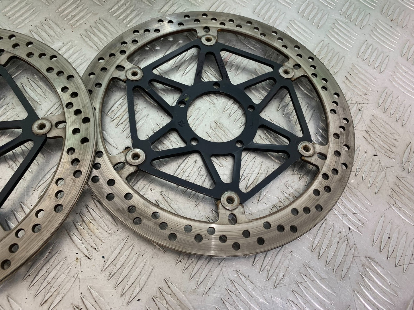 DUCATI 1299 PANIGALE FRONT BRAKE DISCS  YEAR 2016 (CMB 1187)