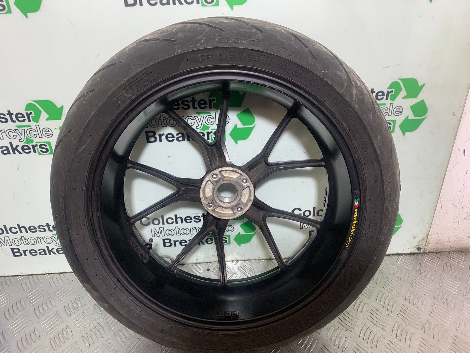 DUCATI 848 MARCHESINI REAR WHEEL   YEAR 2008-2010 (CMB1323)