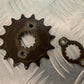 KAWASAKI KLR250 KLR 250 FRONT SPROCKET  YEAR 1984-2001 (STOCK 980)