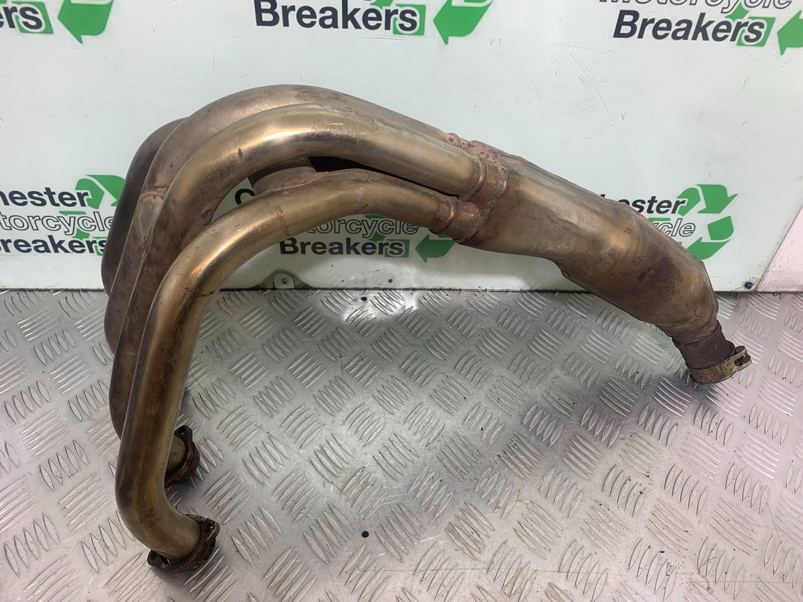 SUZUKI GSF650 GSF 650 EXHAUST DOWNPIPES   YEAR 2007-2009  (CMB1161)
