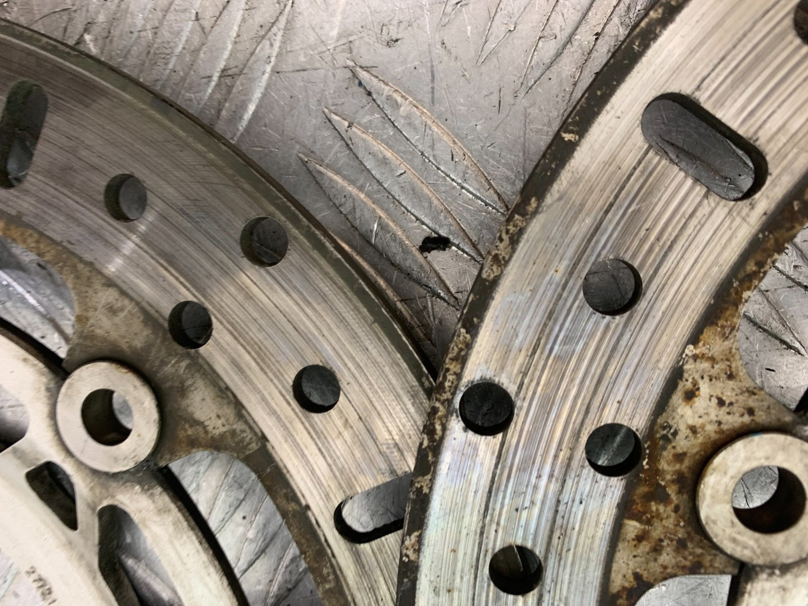 HONDA CBF600 CBF 600 FRONT BRAKE DISCS YEAR 2004-07  (CMB1305)