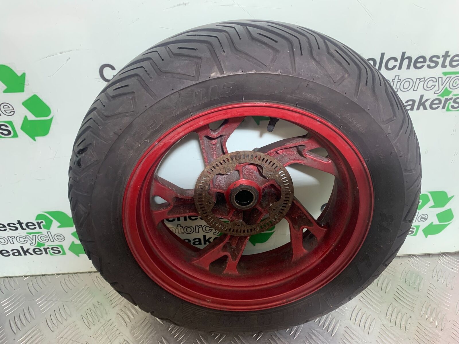 SUZUKI AN400 AN 400 BURGMAN REAR WHEEL    YEAR 2017-2024 (CMB1118)