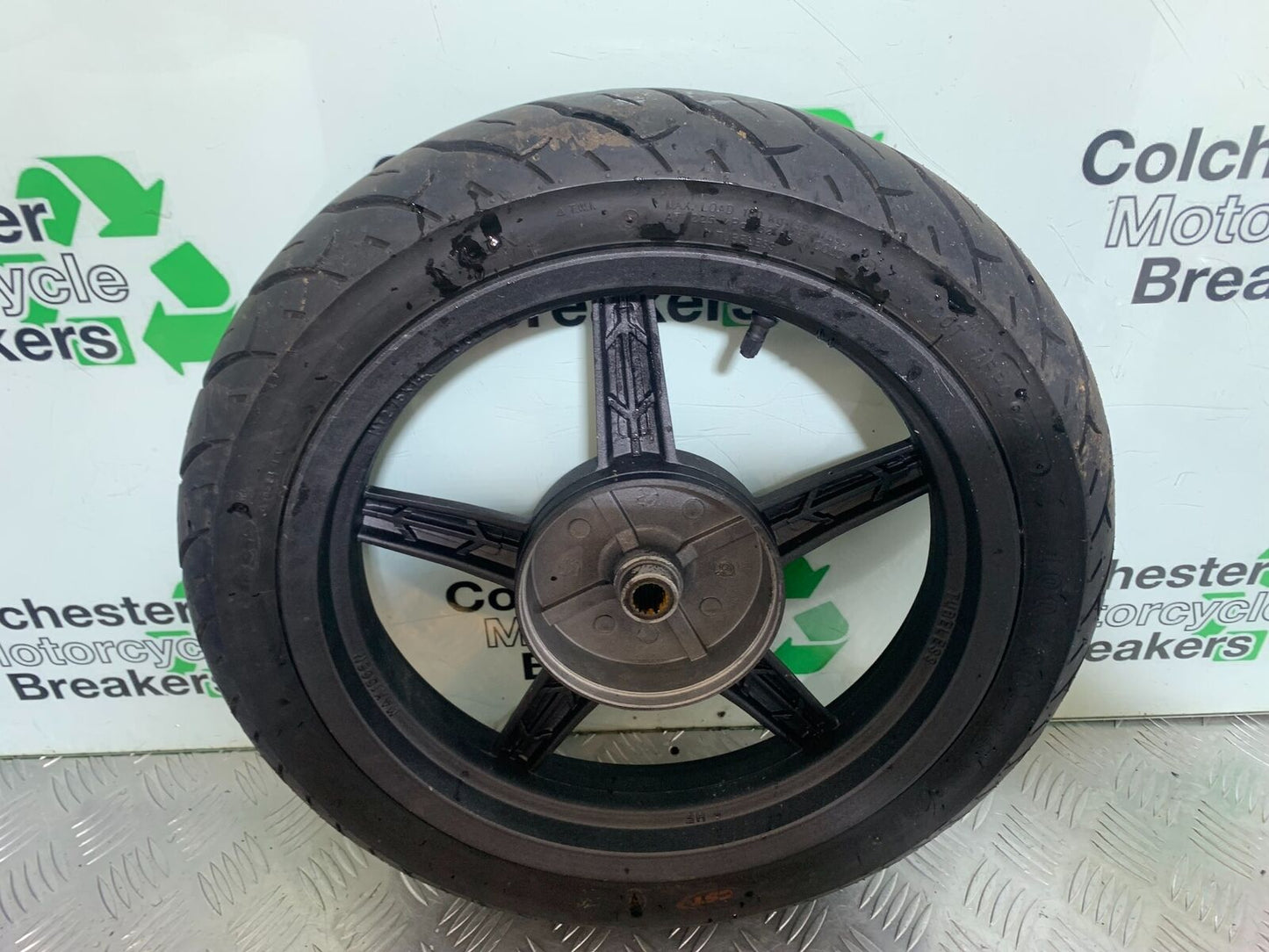 MOTORINI MISANO SXI 125 REAR WHEEL (GOOD TYRE)YEAR 2022 (CMB1078)