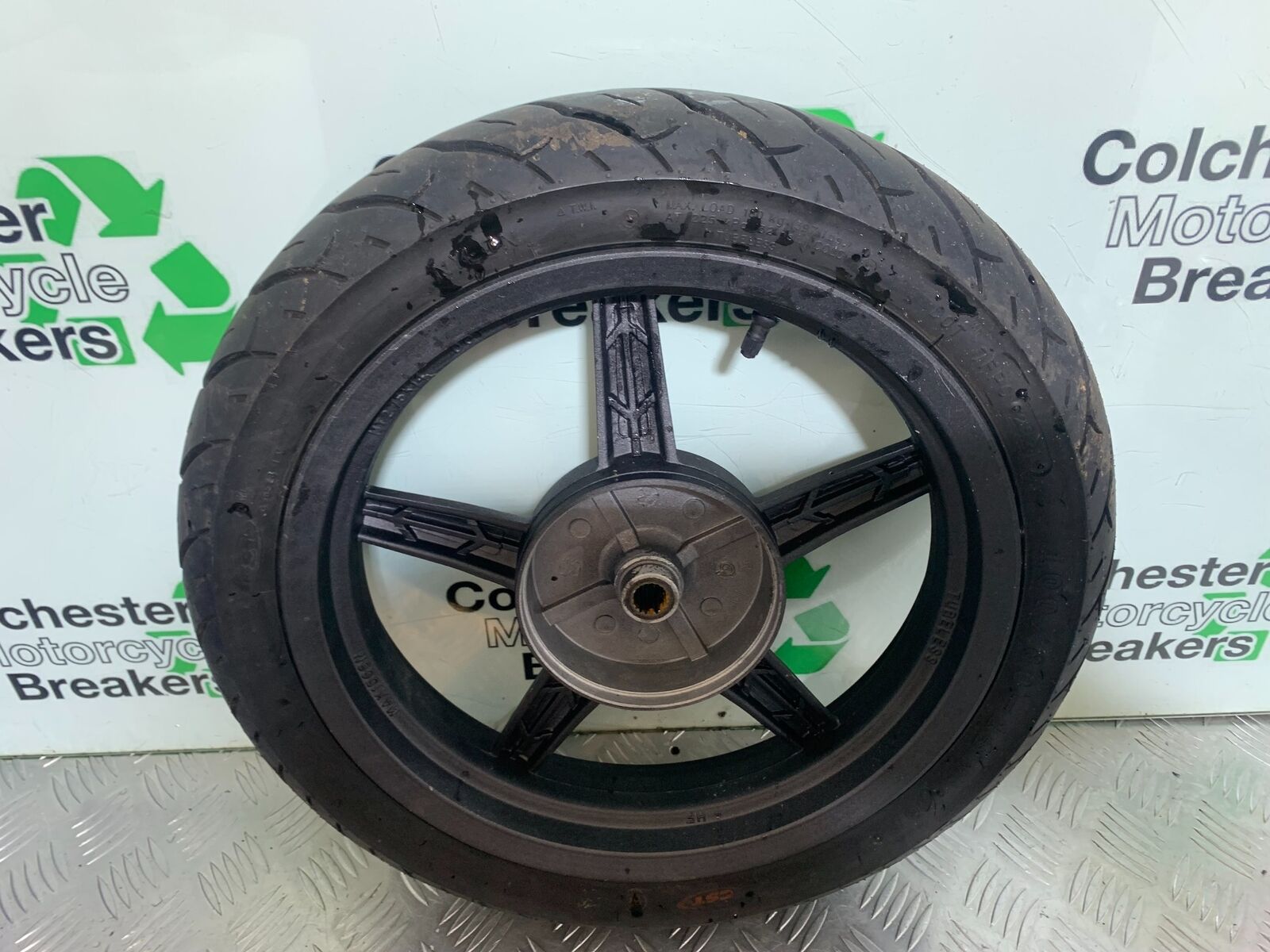 MOTORINI MISANO SXI 125 REAR WHEEL (GOOD TYRE)YEAR 2022 (CMB1078)