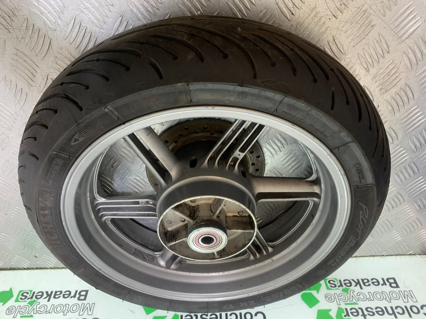 HONDA CBF500 CBF 500 REAR WHEEL (WITH GOOD TYRE) YEAR 2004-2008  (CMB1294)