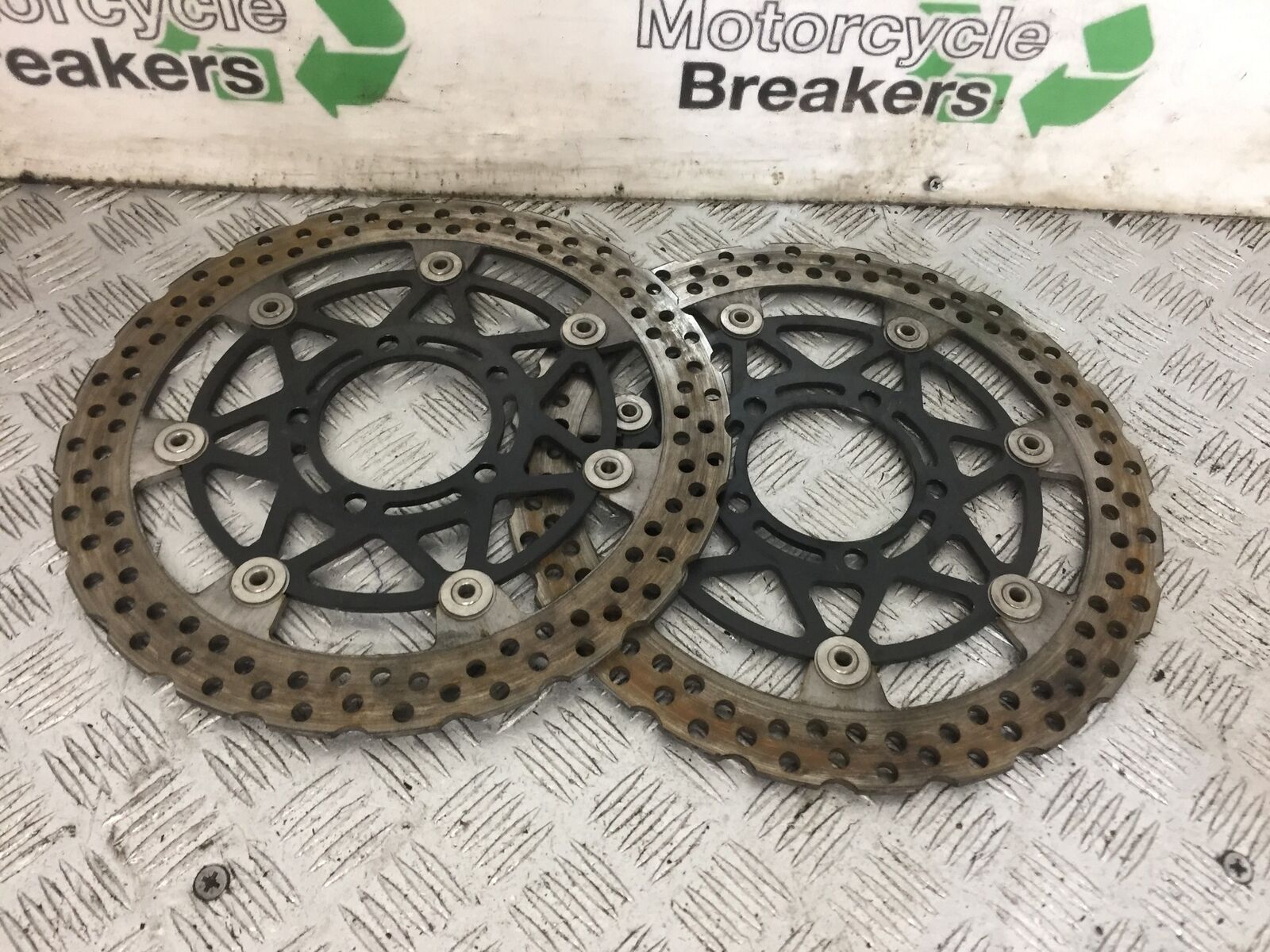 KAWASAKI Z800 Z 800 FRONT BRAKE DISCS YEAR 2015  (STOCK 874)