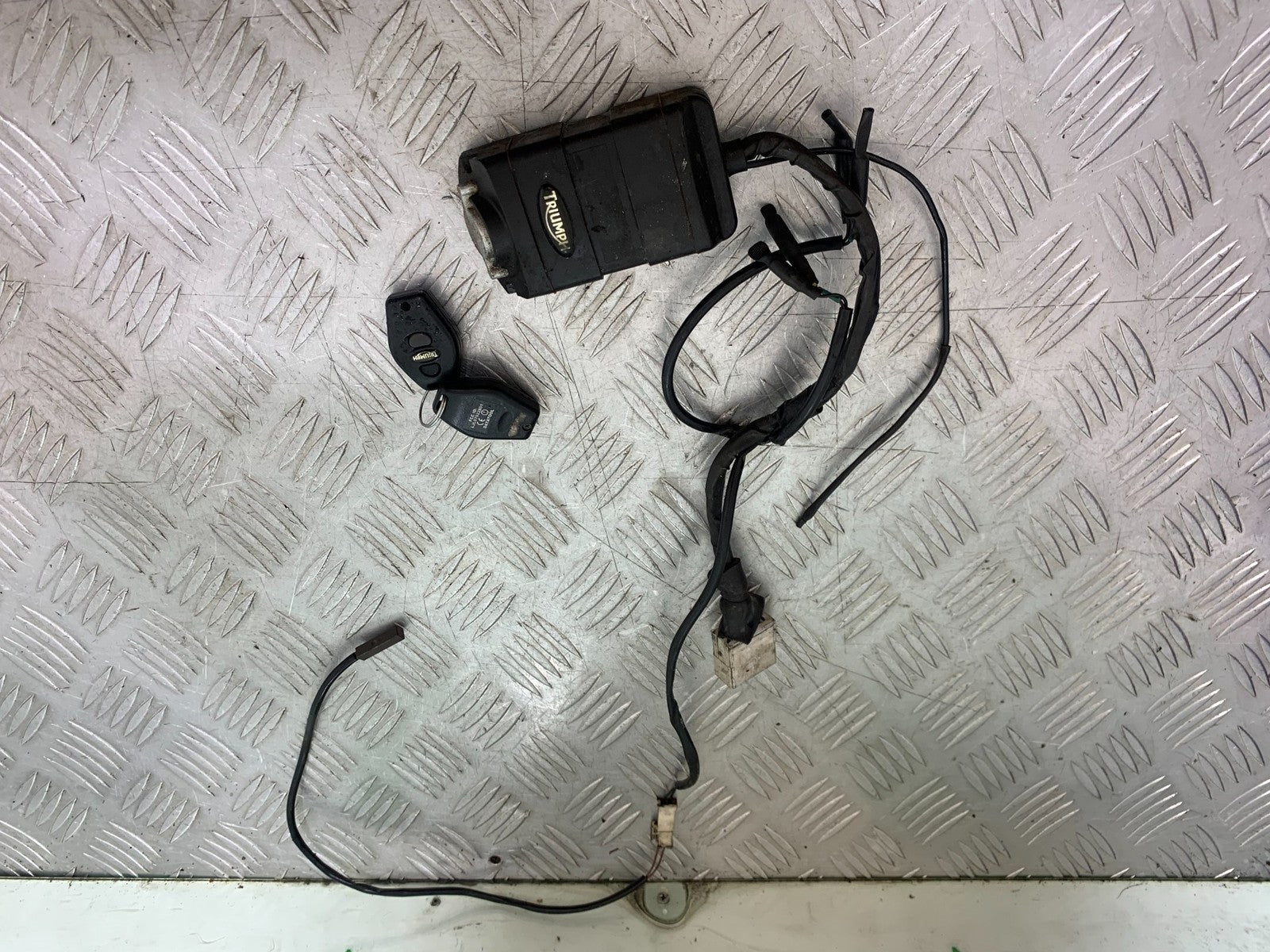 TRIUMPH SPEED TRIPLE R 1050 ALARM AND FOBS  2009 (CMB1183)