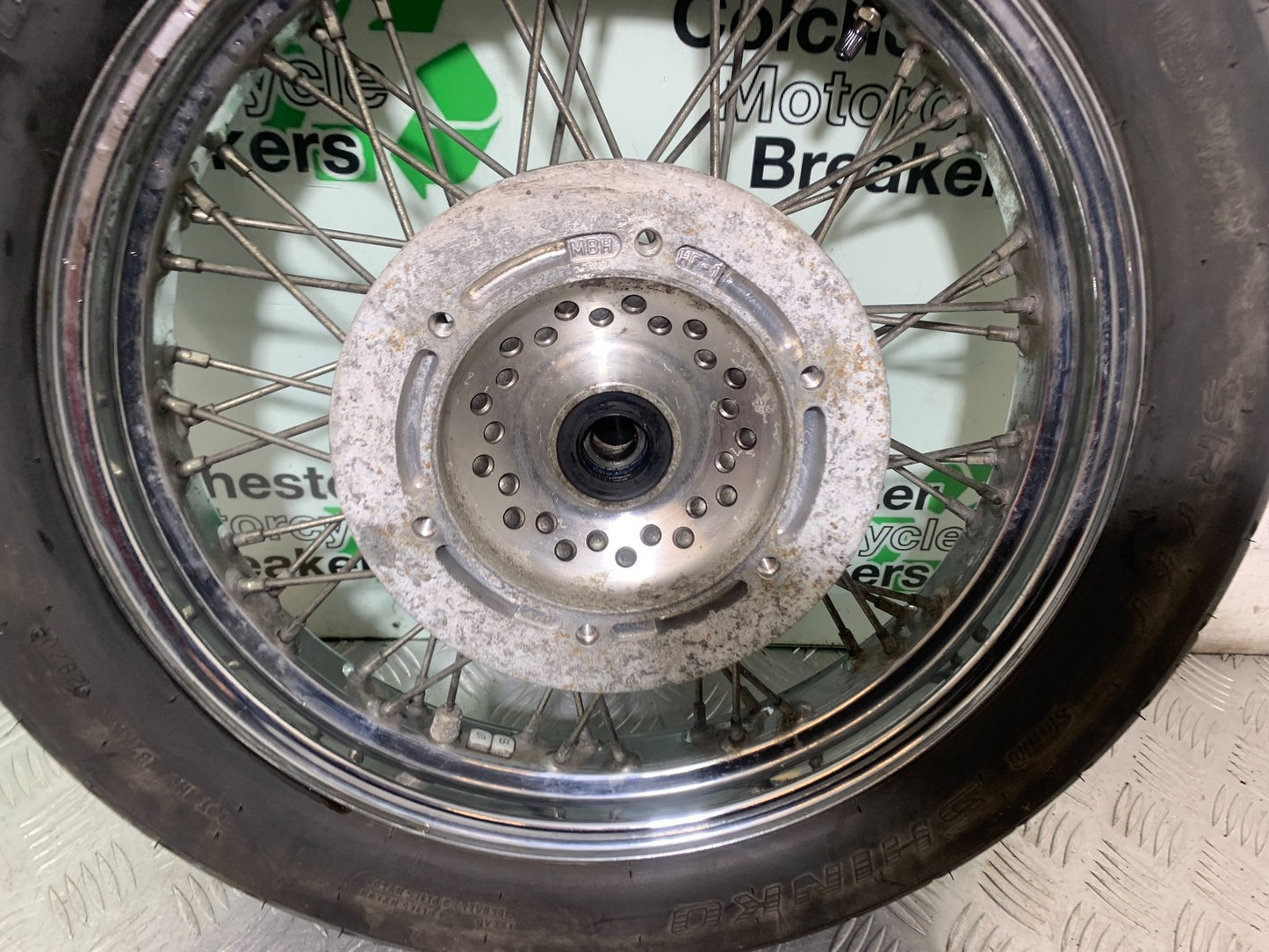 HONDA VT750 SHADOW FRONT WHEEL   YEAR 2003-2004 (CMB1265)