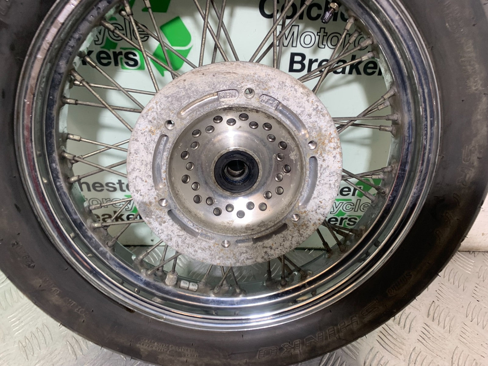 HONDA VT750 SHADOW FRONT WHEEL   YEAR 2003-2004 (CMB1265)