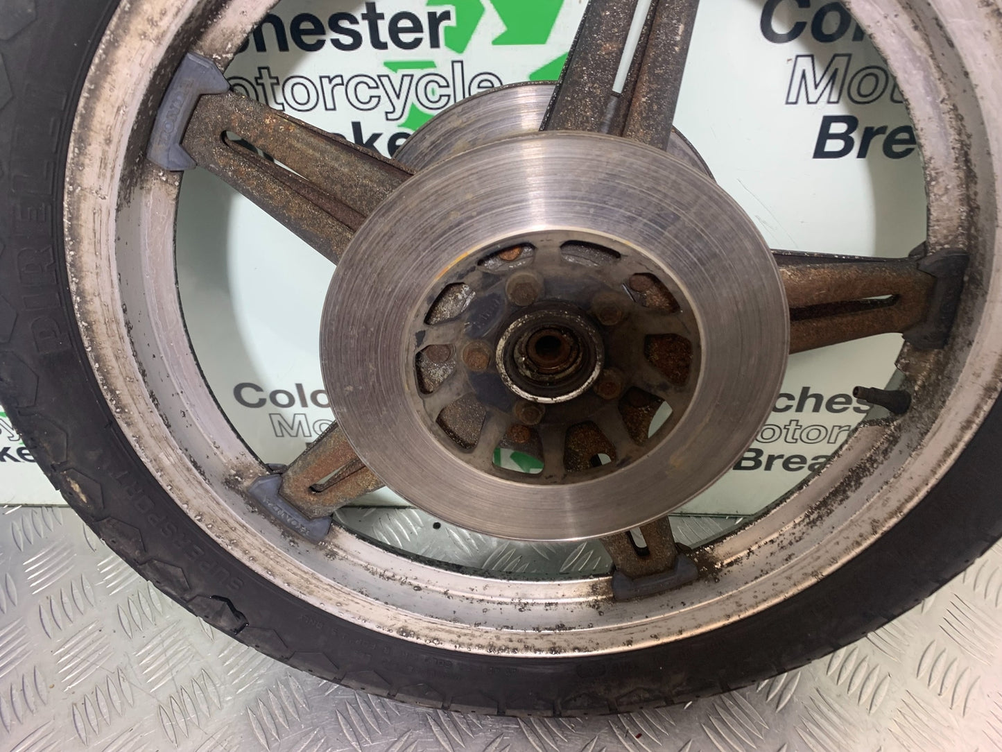HONDA CX500 CX 500 FRONT WHEEL (NO1)  YEAR 1978 1981 (CMB1137)