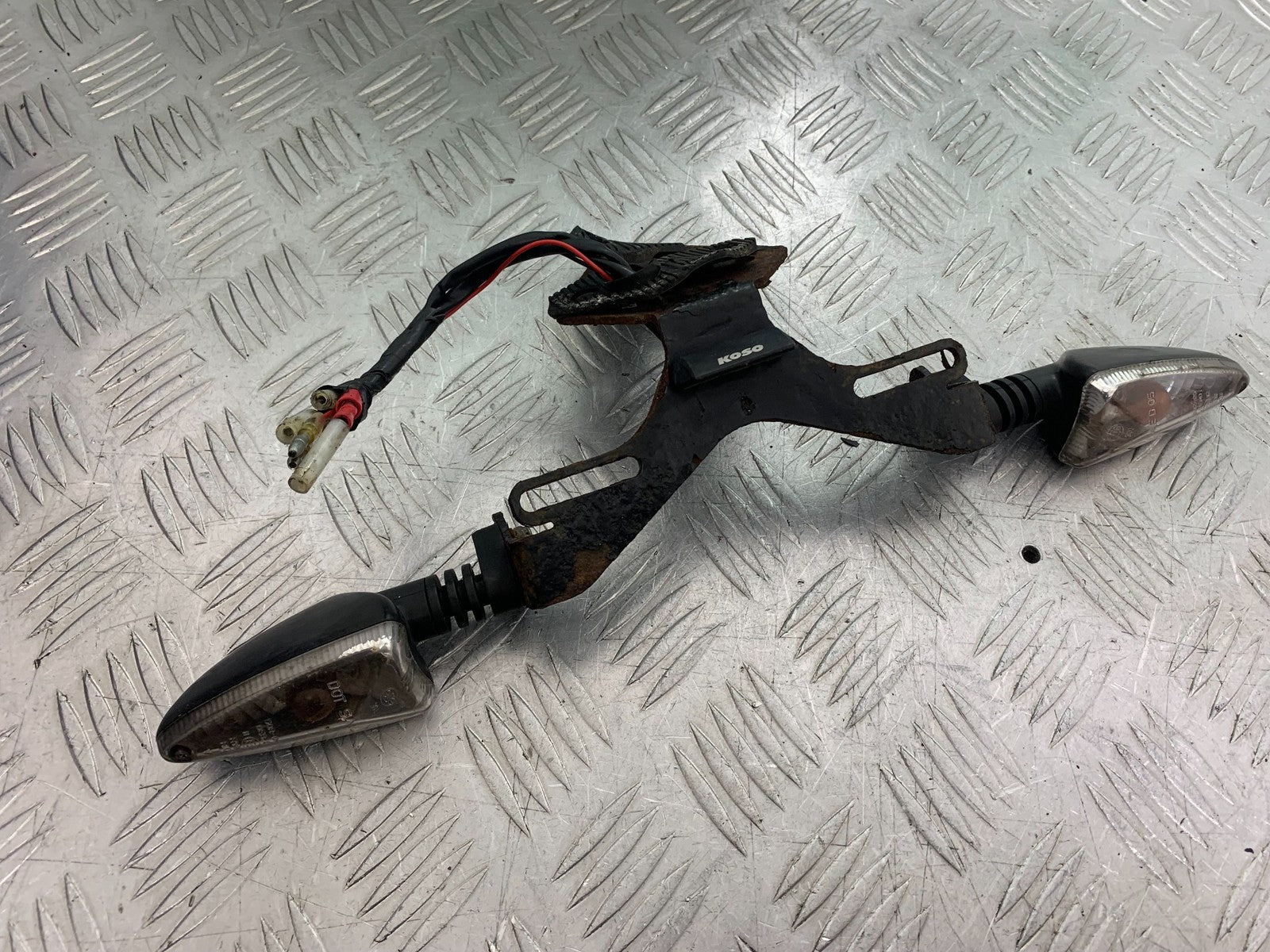TRIUMPH 675 STREET TRIPLE RX TAIL TIDY AND INDICATORS   2015- 2017 (CMB1299)