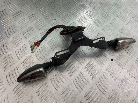 TRIUMPH 675 STREET TRIPLE RX TAIL TIDY AND INDICATORS   2015- 2017 (CMB1299)