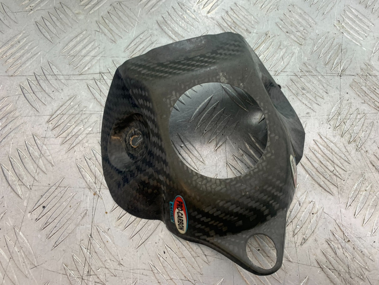 KAWASAKI KXF450 KXF 450 CARBON TANK COVER YEAR 2013 CMB1217)