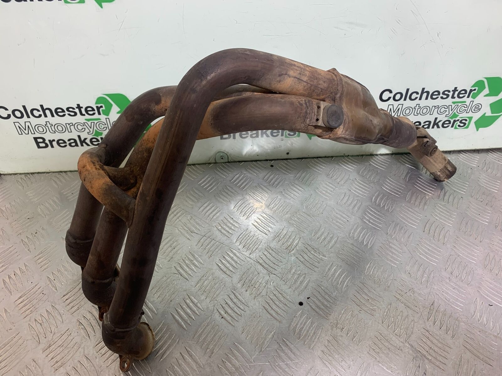 TRIUMPH 955i SPRINT ST EXHAUST DOWNPIPES   YEAR 1999-2004 (CMB1124)