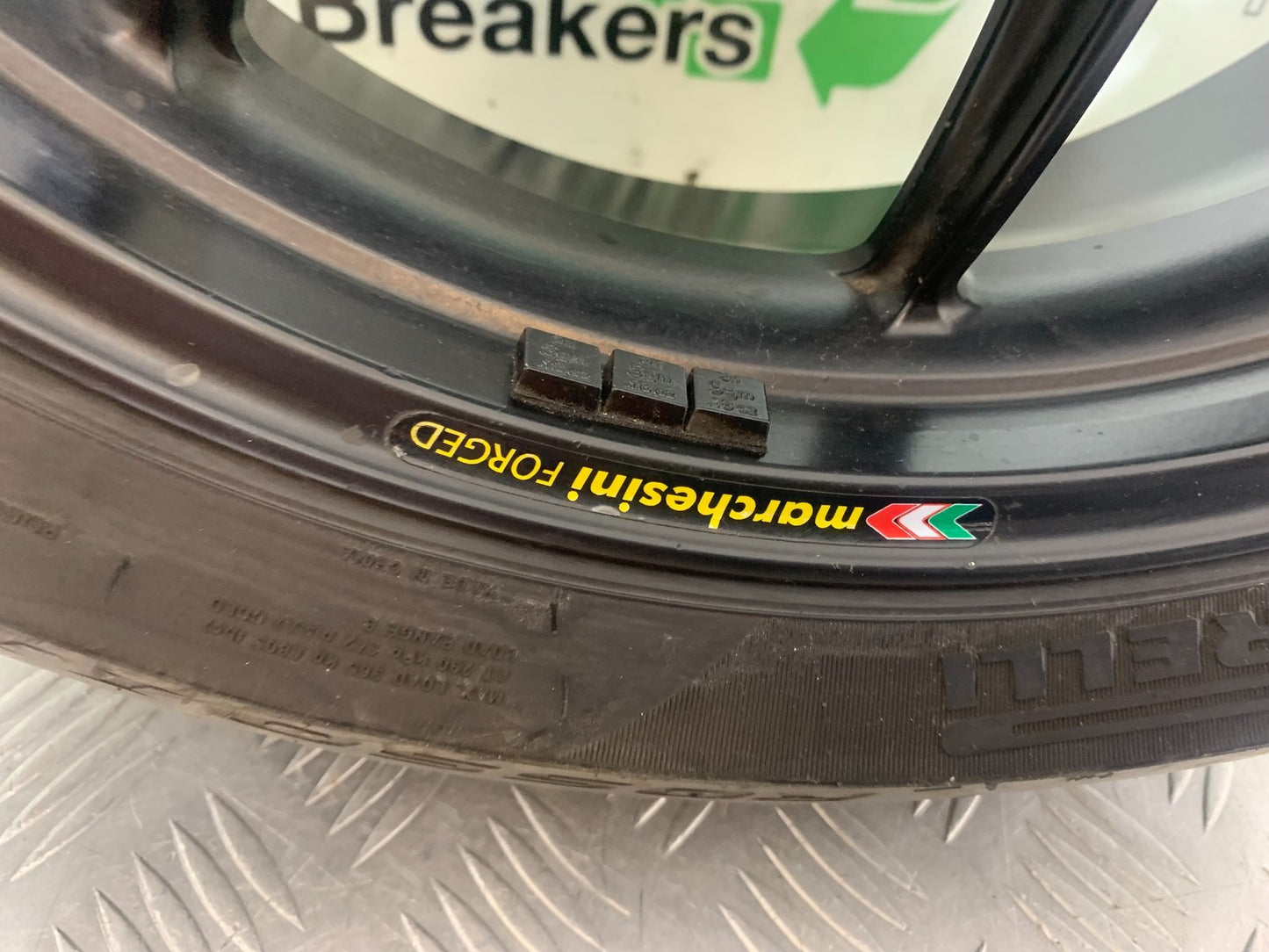DUCATI 848 MARCHESINI REAR WHEEL   YEAR 2008-2010 (CMB1323)