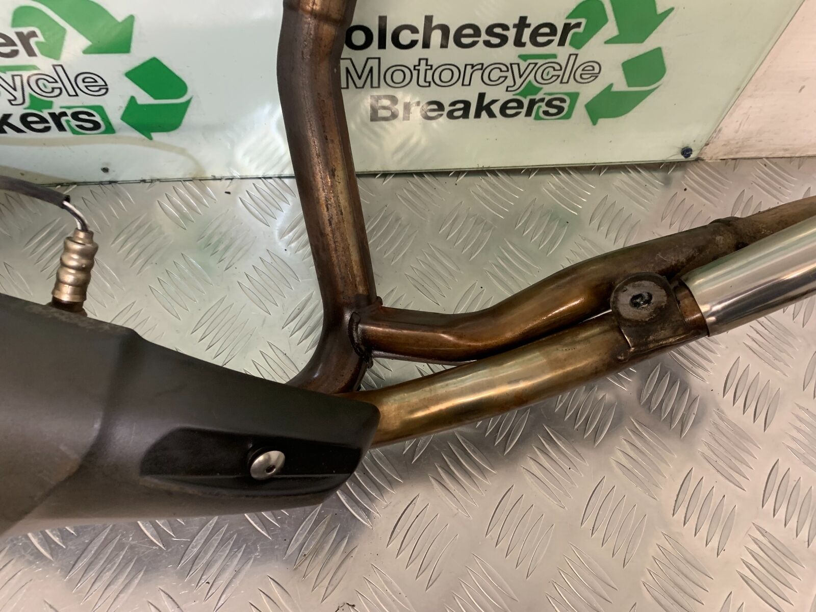 SUZUKI DL 650 V-STROM EXHAUST  YEAR 2006 2011 (STOCK 954)