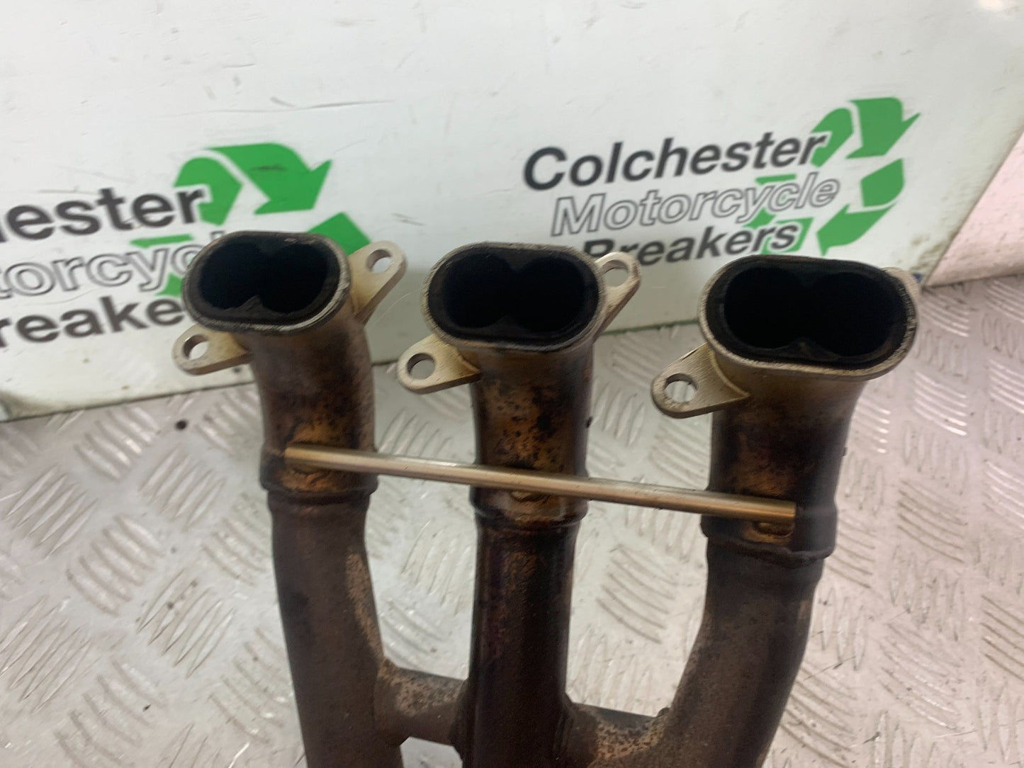 TRIUMPH 1050 SPEED TRIPLE EXHAUST DOWNPIPES   YEAR 2005-2007 (CMB1322)