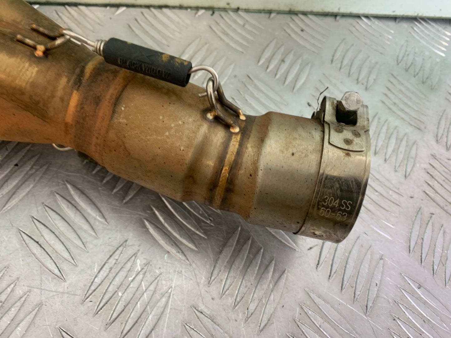 SUZUKI GSF1200  GSF 1200 BANDIT EXHAUST DOWNPIPES  YEAR 1997-2000 (CMB1149)