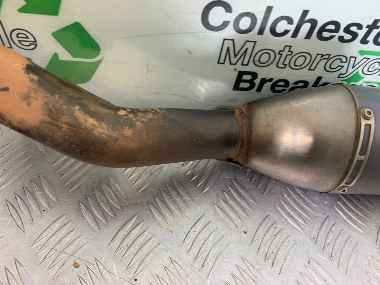 KAWASAKI KXF450 KXF 450 FMF SILENCER  YEAR 2013 CMB1217)