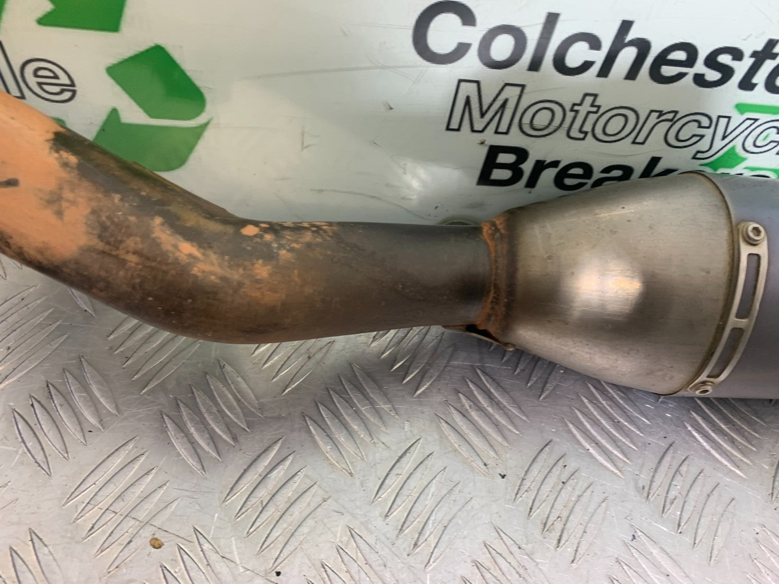 KAWASAKI KXF450 KXF 450 FMF SILENCER  YEAR 2013 CMB1217)