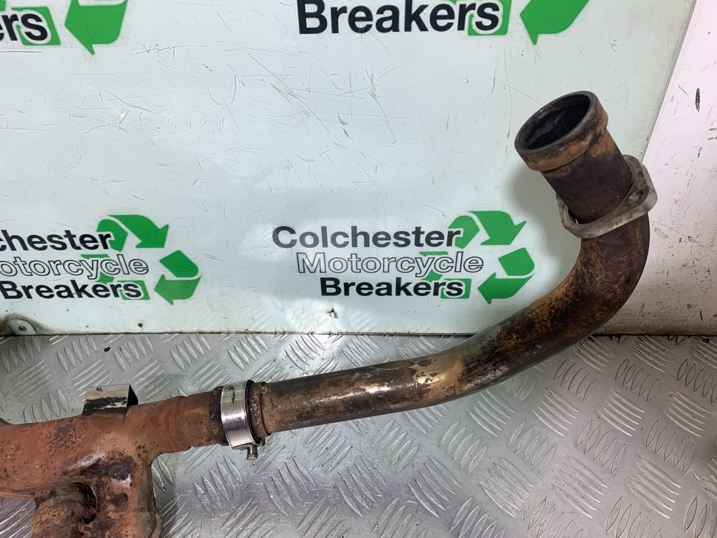SUZUKI SV1000 SV 1000 S EXHAUST DOWNPIPES YEAR 2003-2007 (CMB1293)