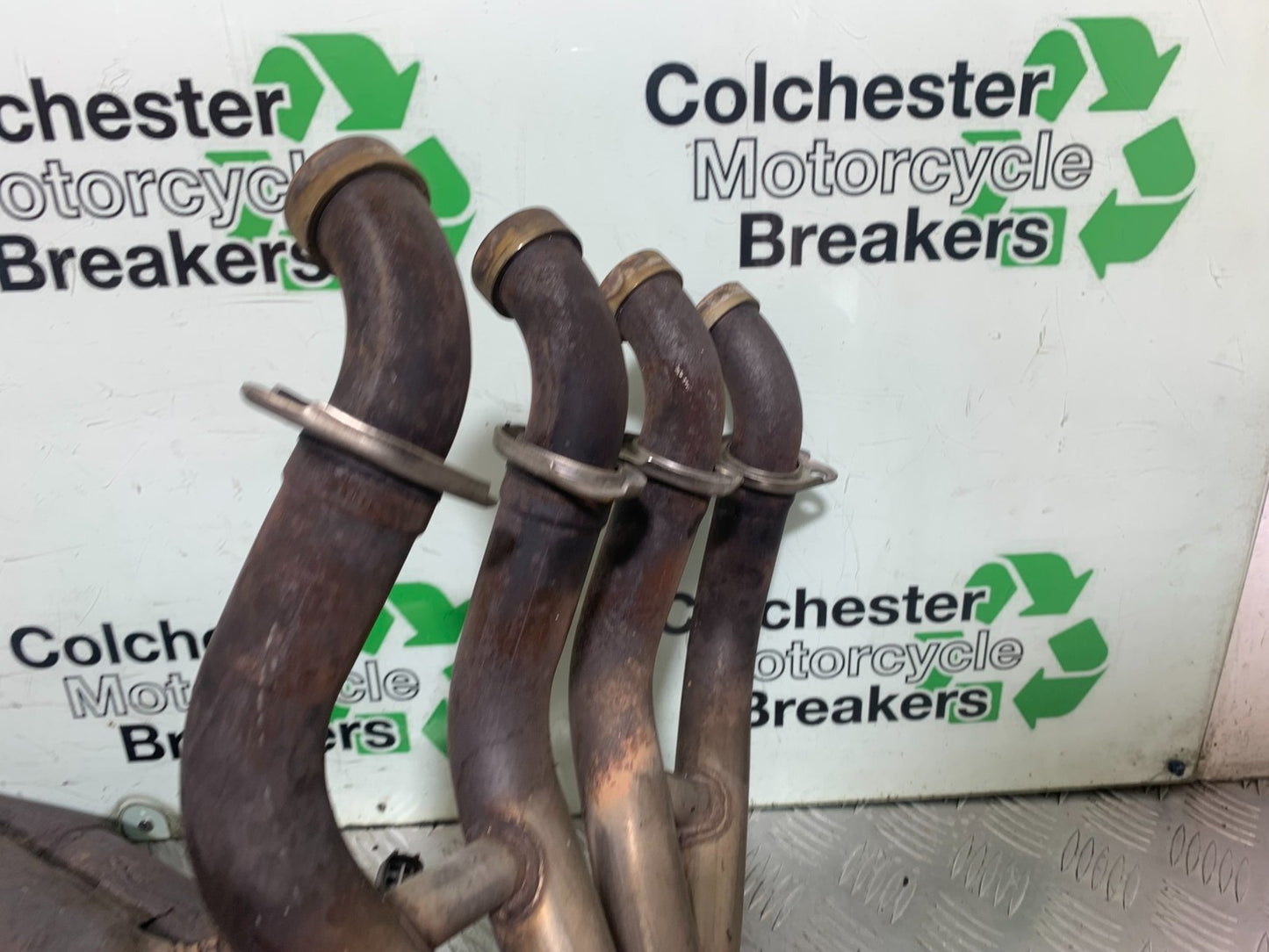 KAWASAKI ZX10R ZX10 R EXHAUST DOWNPIPES   2008-2010 (CMB1206)