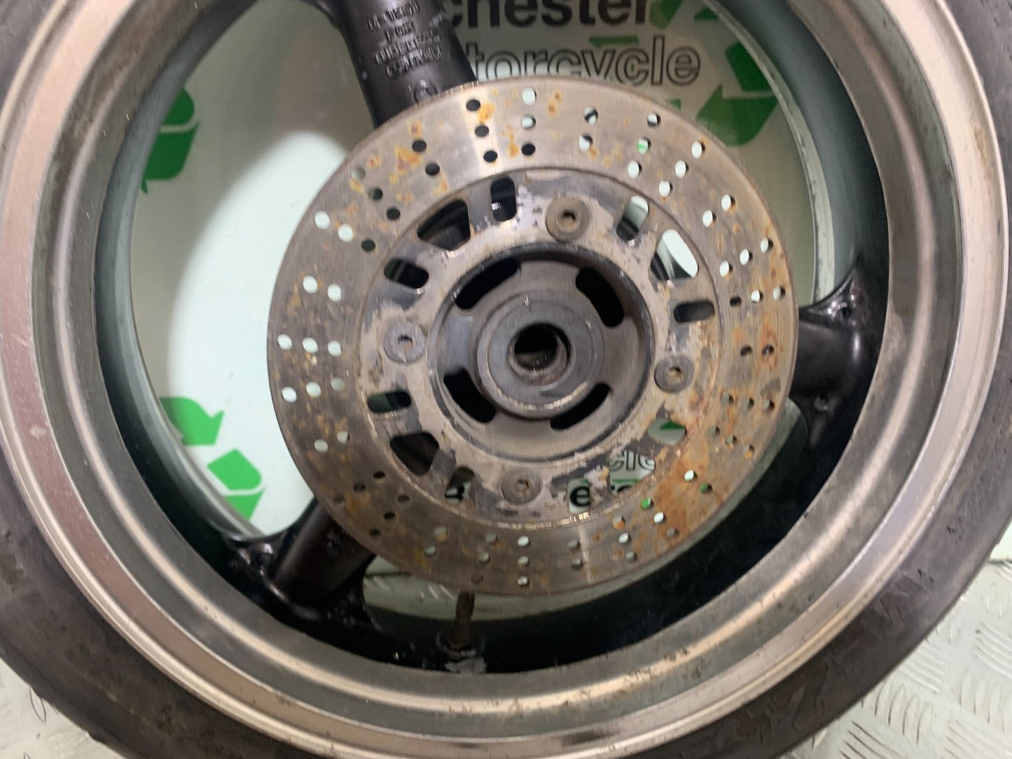 KAWASAKI ZX6R ZX6 F REAR WHEEL YEAR 1995-1997 (CMB1169)