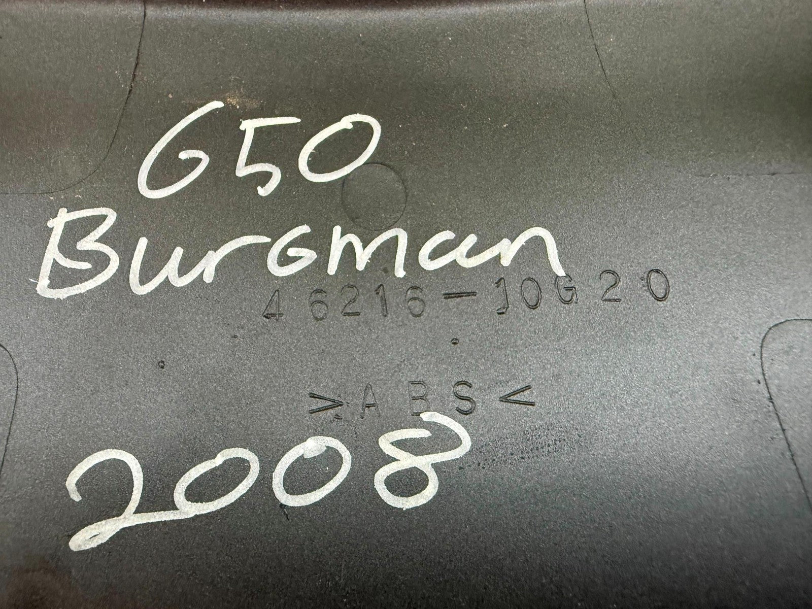 SUZUKI AN650 AN 650 BURGMAN TAIL REAR COVER YEAR 2006-2012