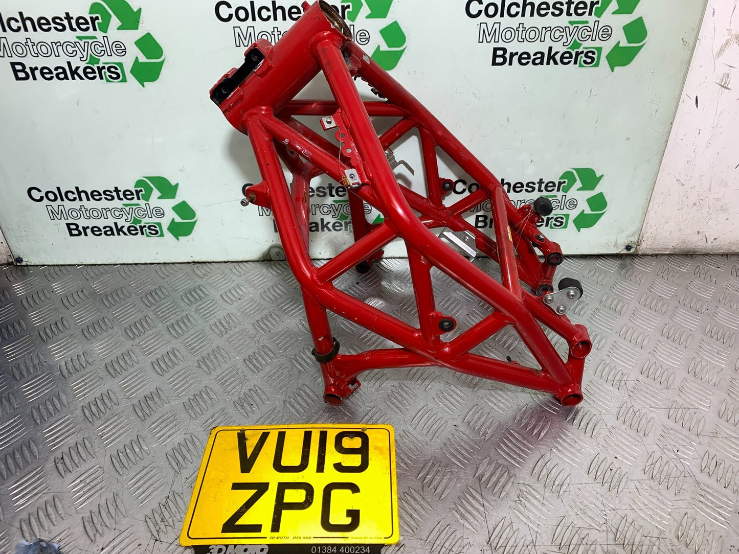 MV AGUSTA 800 F3 FRAME REG LOG BOOK   YEAR 2017-2019 (CMB1227)
