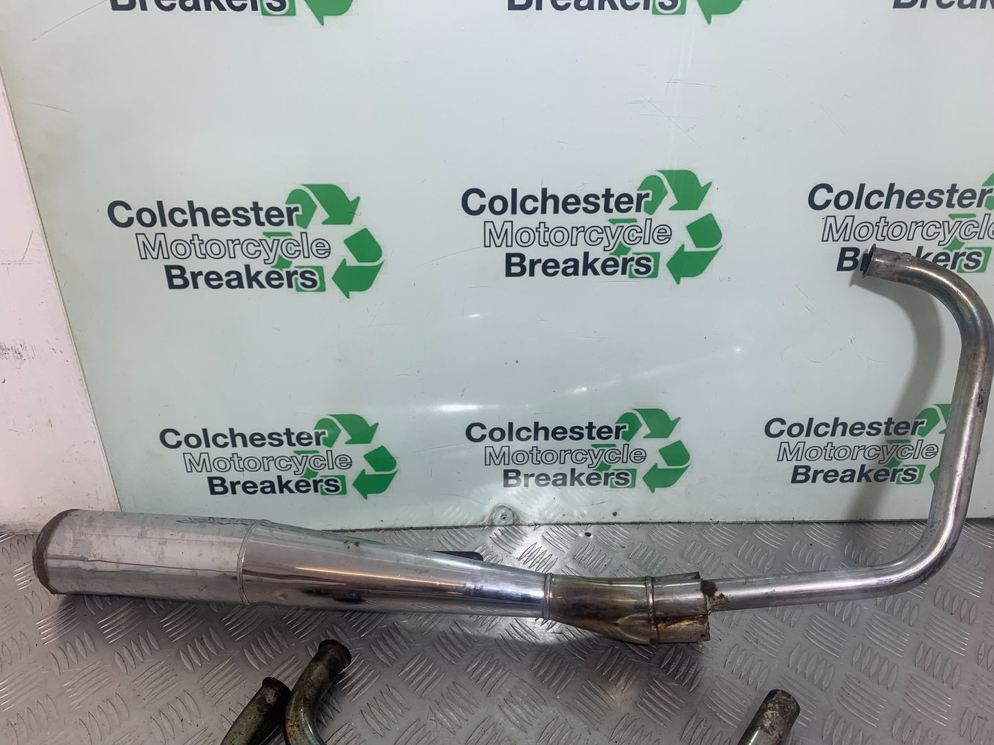 KAWASAKI GT550 GT 550 EXHAUST (SOLD AS PARTS)    YEAR 1984-87 (CMB1141)