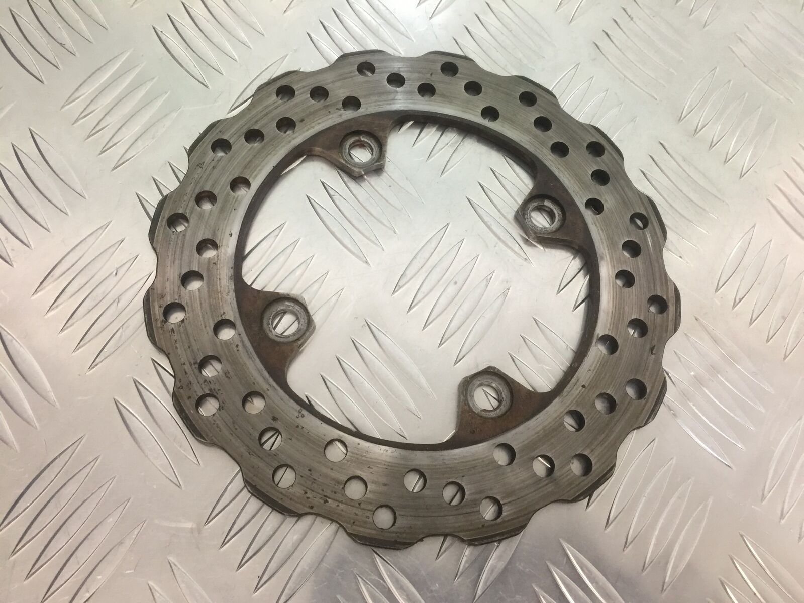 KAWASAKI ZX10R ZX10 R REAR BRAKE DISC YEAR 2004-2005 (STOCK 932)