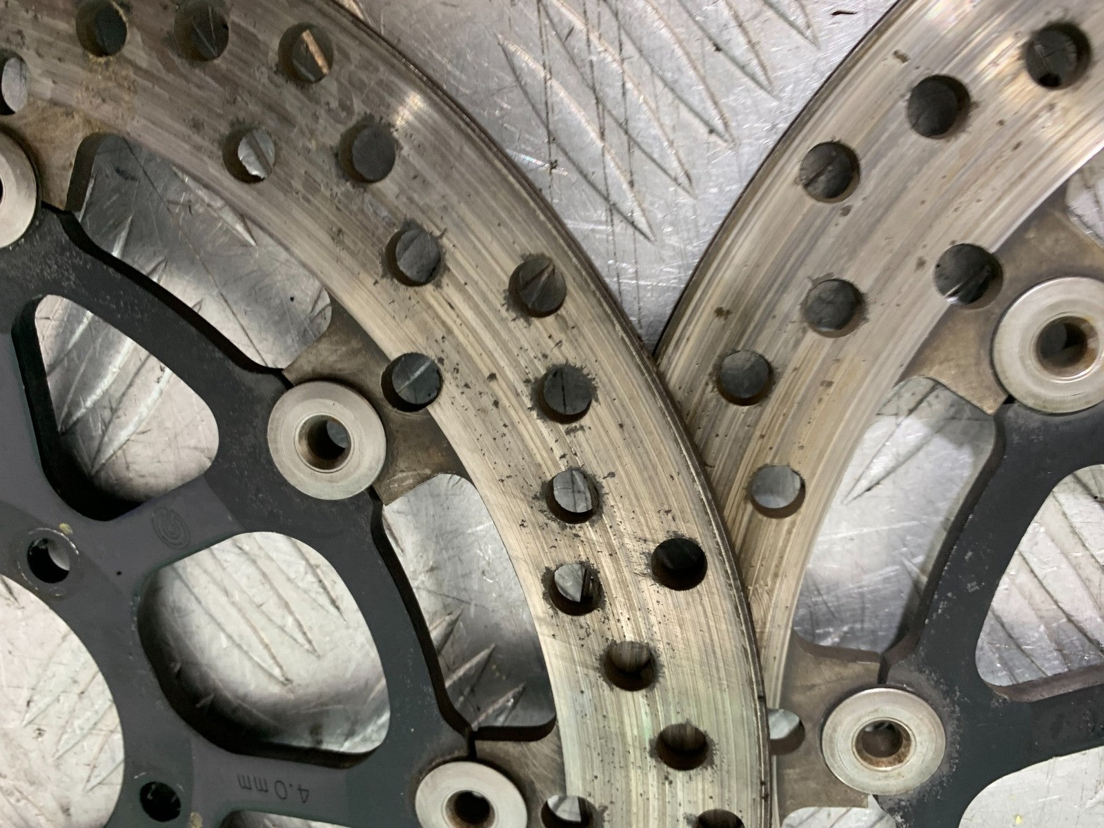DUCATI 848 FRONT BRAKE DISCS YEAR 2008-2010 (CMB1323)