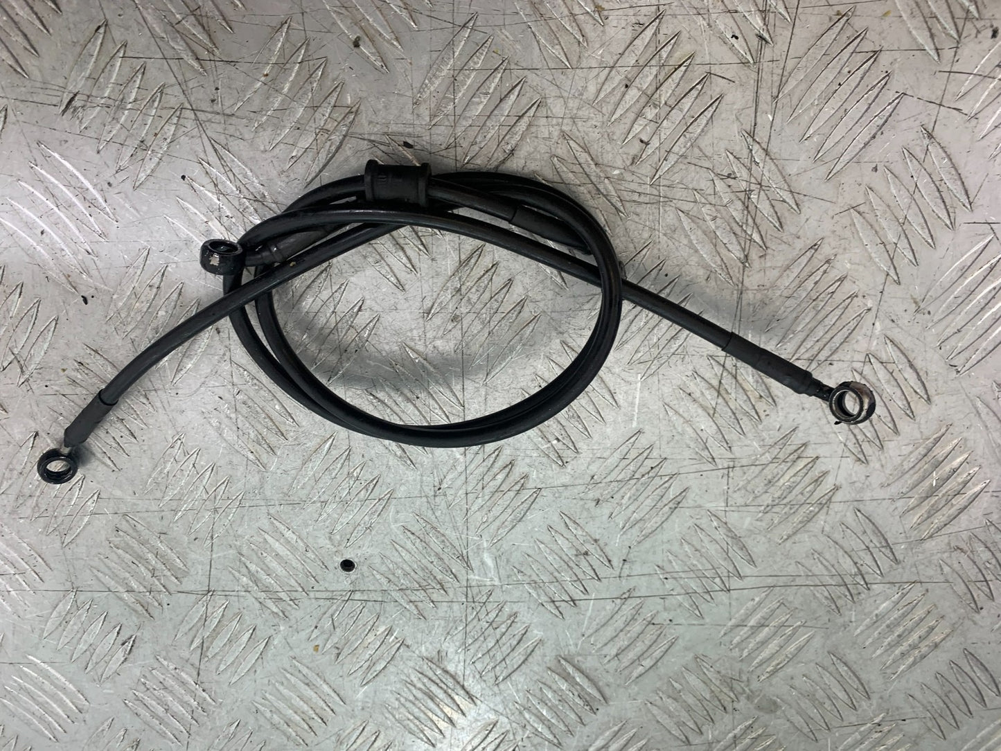 KAWASAKI ZX10R ZX10 R BRAIDED FRONT BRAKE LINES   2008-2010 (CMB1206)