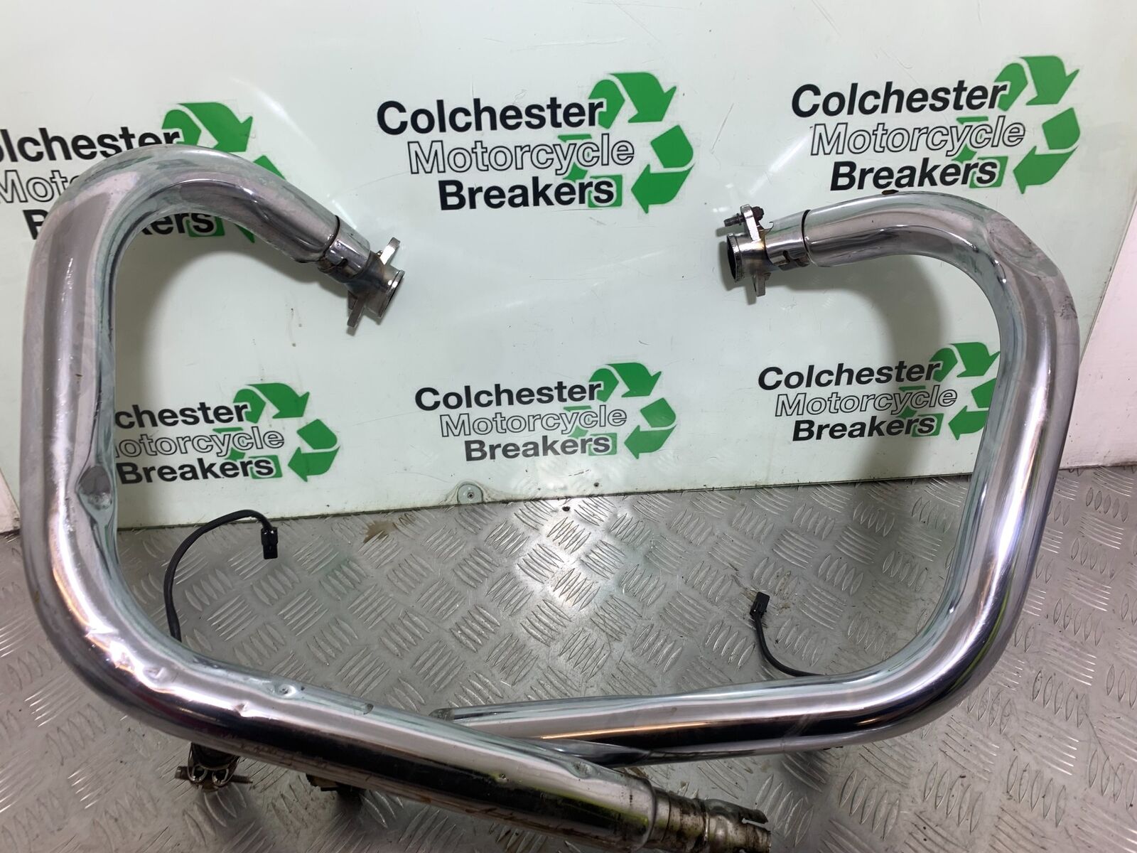 TRIUMPH THUNDERBIRD 1600 EXHAUST DOWNPIPES YEAR 2011 (CMB1107)