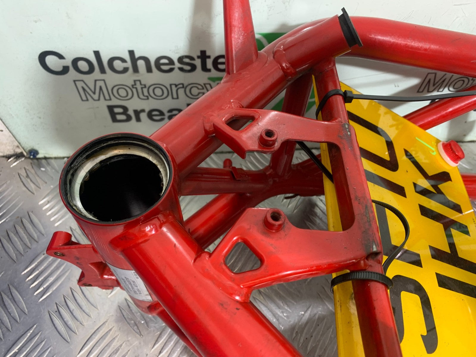 DUCATI 1198 S FRAME REG LOG BOOK  YEAR 2009-2011 (CMB1219)