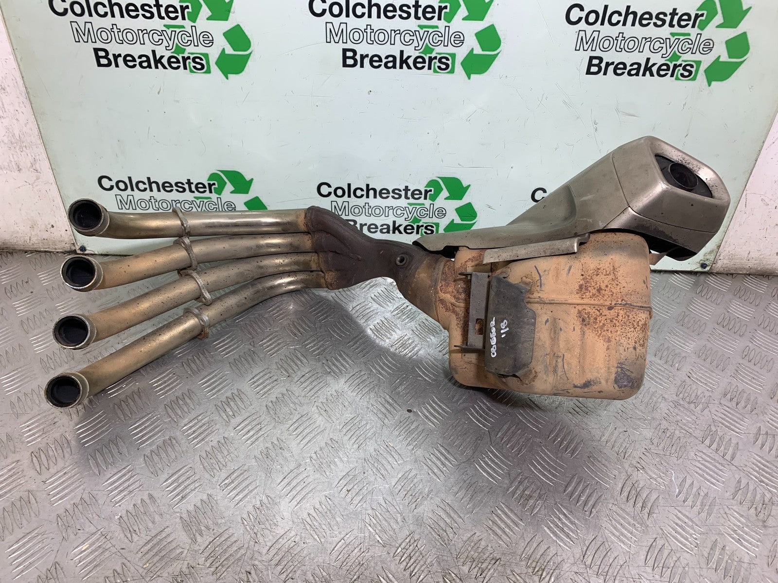 HONDA CB650R CB 650 R EXHAUST DOWNPIPES YEAR 2018-2021 (STK1303)