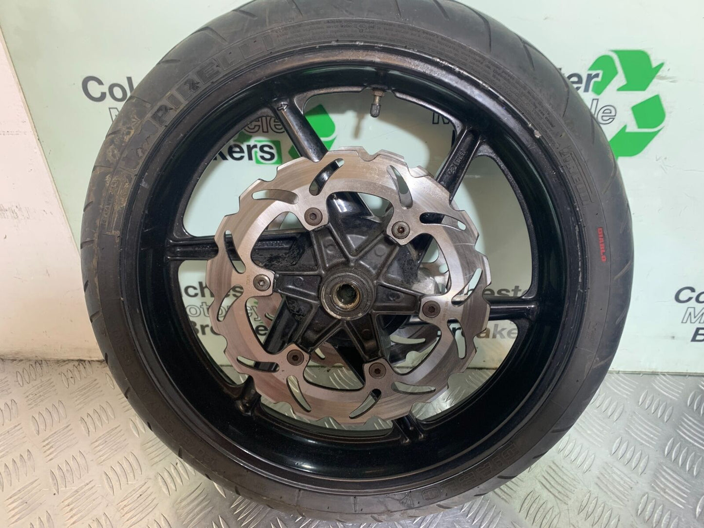 HONDA CBR600 CBR 600 F2 FRONT WHEEL AND DISCS   YEAR 1991-1994(CMB1133)